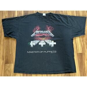 Metallica Master Of Puppets Shirt Size 2X 1994 Merch Rock Band VTG No Size Tag